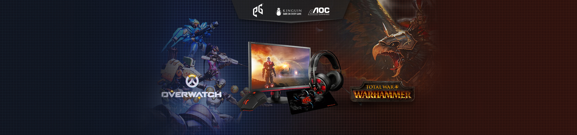 Overwatch and Total War: Warhammer are here, watch and win!