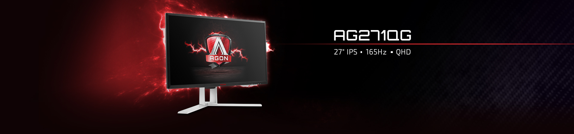 Experience AGON with our new AG271QG monitor!